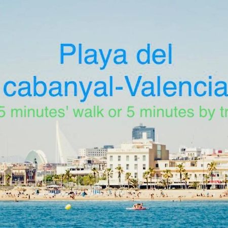 Valencia / Playa Cabanyal, Puerto, Cuidad Artes 아파트 외부 사진